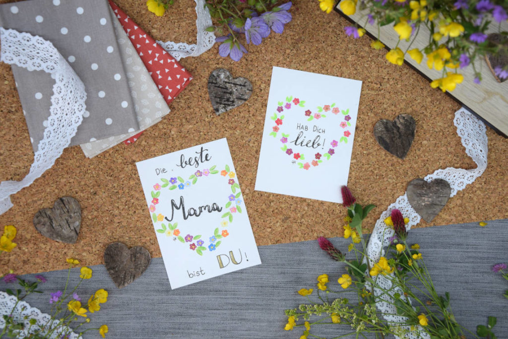Handlettering Inspiration Handlettering zum Muttertag